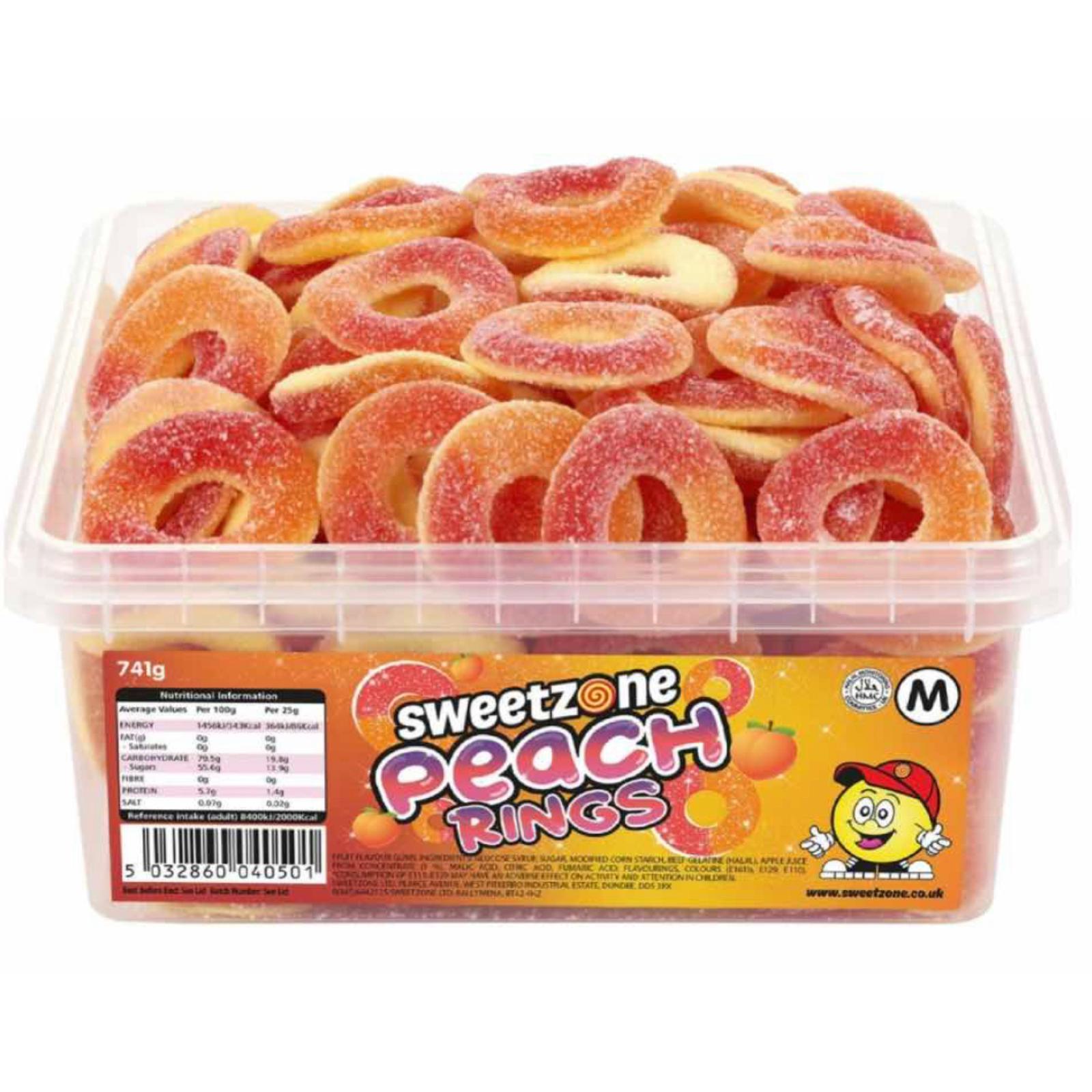 Halal peach rings
1.66 lbs.
$10
Sweetzone brand
